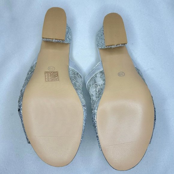 Temu Glitter Sequins Slip on Sandal - Picture 4 of 4